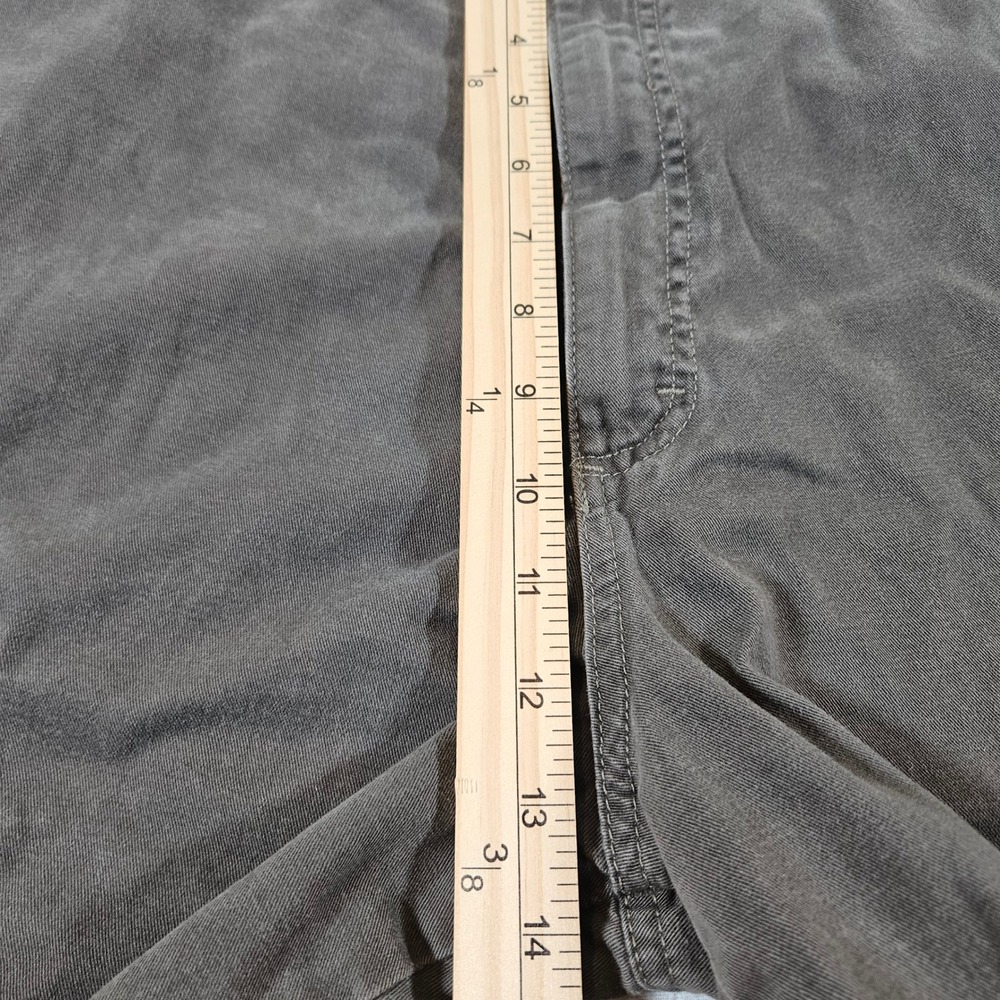 Wrangler Hero Originals Cargo Shorts Mens 36 Black Faded Cotton Relaxed Utility - Picture 8 of 11
